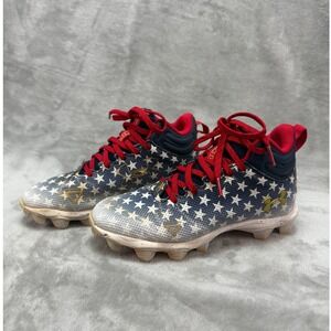 Under Armour Kids 3Y Youth Spotlight Franchise USA Patriotic Football Baseball